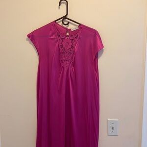 DVF vintage hot pink nightgown